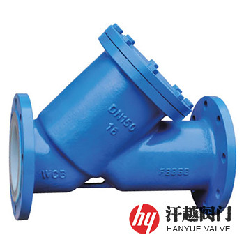 襯四氟Y型過濾器 襯四氟Y型過濾器